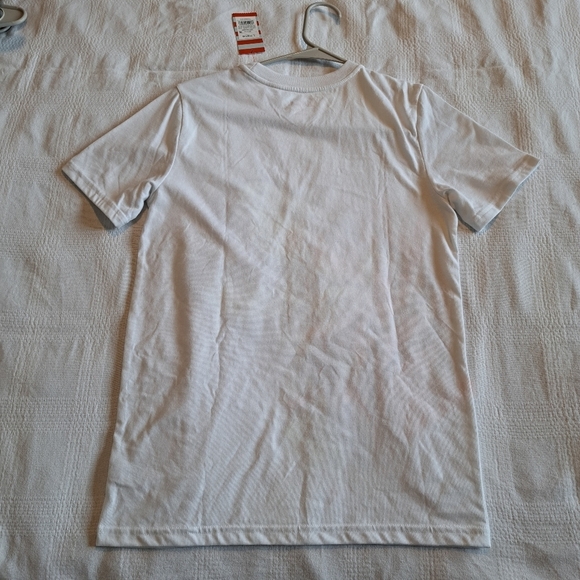 Cat & Jack boys size Large or 12-14 white shirt with dinosaur print - Picture 2 of 5